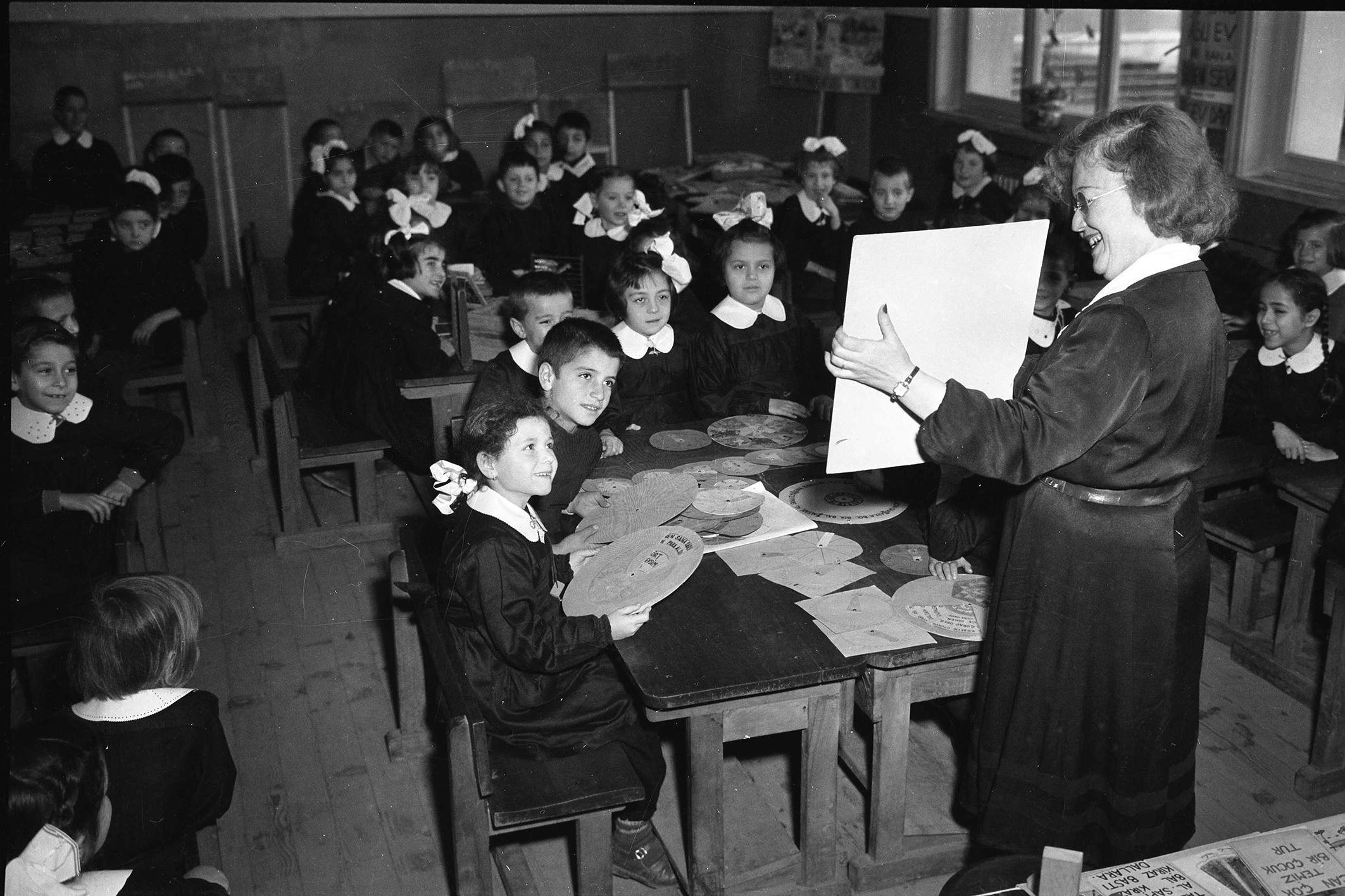 BARBAROS İLKOKULU,  İSTANBUL, 1953